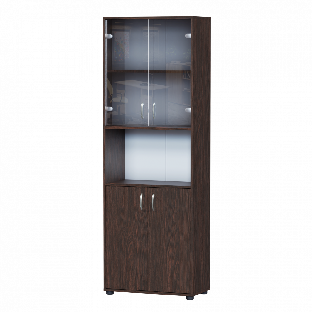 Шафа книжкова МЕБЛІ ТЕХНОСТИЛЬ (Б 174)